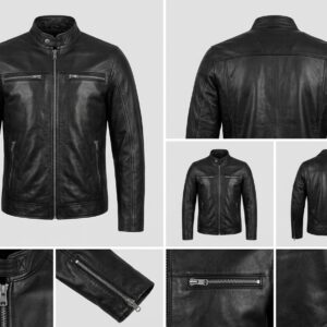 Executive Rider Leather Jacket (JK02)