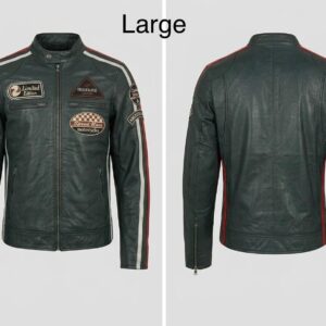 Vintage Racer Premium Leather Jacket (JK01)