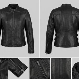 Eclipse Women's Leather Jacket (JK03)